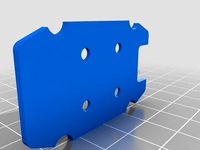 Tomcat Flex-X bolt-on TPU Lipo Pad by AlphaSquadMultirotor