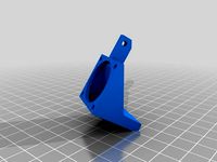 FLSun Delta Effector for E3D V6 - Scaled by ssikora