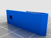 Alunar 508 Prusa i3 Ribbon Cable Clip by BoomZilla1