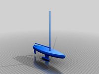 Pond Racer Model Sailboat by BiancaW
