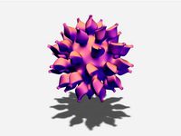 Spiky starburst ball  by lilimaker