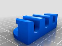 Small Cable Holder (3 Cables) by MakeCake