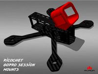 RICOCHET GOPRO SESSION MOUNTS - 30/35/40/45 DEGREE by avadamultirotor
