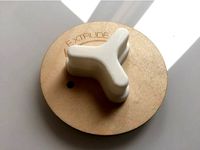 Ultimaker original UMO(+) feeder big gear wheel handle by Tony84