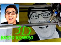 Dibujo 3D Berto Romero by tresdlito