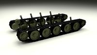 T-34 Tank Tracks and Suspension