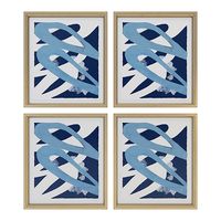Charlotte Morgan Blue Abstracts