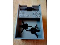 TIE Phantom x2 Holder (X-Wing Miniatures) for Stanley organizer by 3D_Pressure