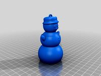 Dancing Snowman Multicolor by acdawg