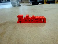 "Adrian" 3D printed by Adrian04