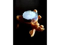 T-Rex Jaw Tea Light Candle Holder by aj_vspattern