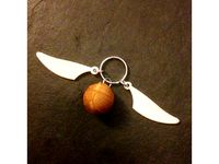 Golden Snitch Key Chain by kspring