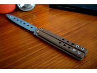 Benchmade 62 balisong butterfly knife M3 fasteners by fumbucker