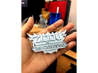 Ziqou keychain with mobile legends background (Cat Loverz) by aizacky3dee