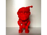 P1 Golden Boy Christmas Keychain by P1Prototipos