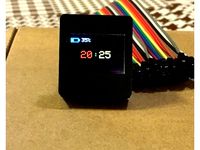 0,96" Full color OLED display case by Pljozgo