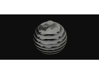 Spiral Orb Ornament by jessefilson94