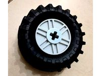 Lego Technic - Custom 3xSize 55982 Wheel by reformy