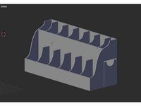 Syrup Bottle Holder with Drawer (LASER CUT) by jenittles