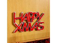 Happy Xmas Decoration by Zugara