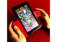 Portrait Grip for Nintendo Switch by ClydeRadcliffe