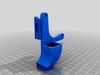 5015 inline fan module for CR-10 Heavy Duty customisable modular e3D V6 mount Volcano 5015 ABL by chito by gec100