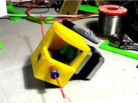 Geoffs Geared Extruder - all 3D printed by geoff_cohen