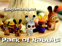 Easter bunnies by makkuro