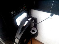 Headphone holder - TrackIR friendly - parametric by truhlik_fredy