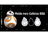 Cortador de galletas BB8 by Hexelion