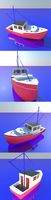 BOAT low poly