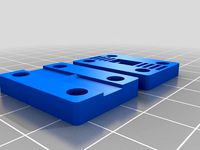 Y-Axis Belt Block for Anet A8 or AM8 by DinkyMods