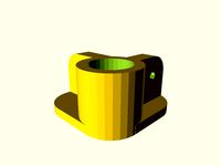 Outdoor Chair Foot v0.1 by PaulWay