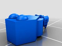 Flamer turret for games like gaslands by neonthefox