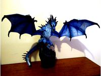 Skyrim Frost Dragon by voxinaudita