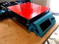 Front LCD mount for CTC Prusa i3 by GunnerAlpha