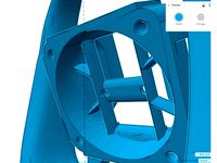 CR-10 High Clearance Fang Mod for 5015 Fans REMIX from GaminGit by -Ei9ht-