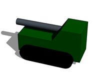 Mobile artillery/tank thing by Christopher_A