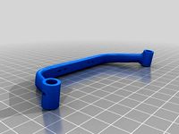 Blade 400 landing gear strut by CuriousTech