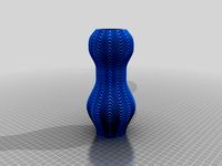 Ruffles Piping vase by Chompworks