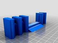28mm Scale, Modular Low Walls by ToySoldiersWarscapes