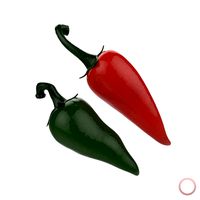 Red and Green Chili Peppers