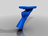 Modification to "3D scan of Right Foot of the Dancer Fanny Elssler" by oliverlaric by jcheney