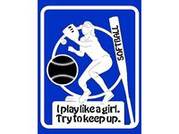 Softball Plaque by Anubis_