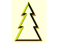 cookie cutter christmas tree / Ausstecher Christbaum - customizable by salvador-richter