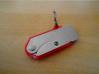 Gerber EAB pocket knife keyring holder by SomeFishySnail