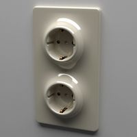 Double Schuko Socket