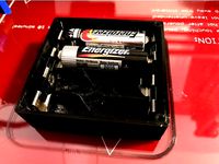 Batterybox for 4AA batteries with cover by mrl33h