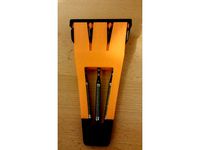 Dart case - PIRAMIDA/PYRAMID by Dape