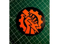 WH40k Skitarii Coaster by CannonFodder5